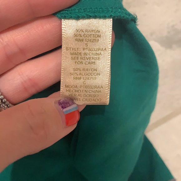 TEA AND HONEY EMERALD GREEN MAXI DRESS - Picture 6 of 8